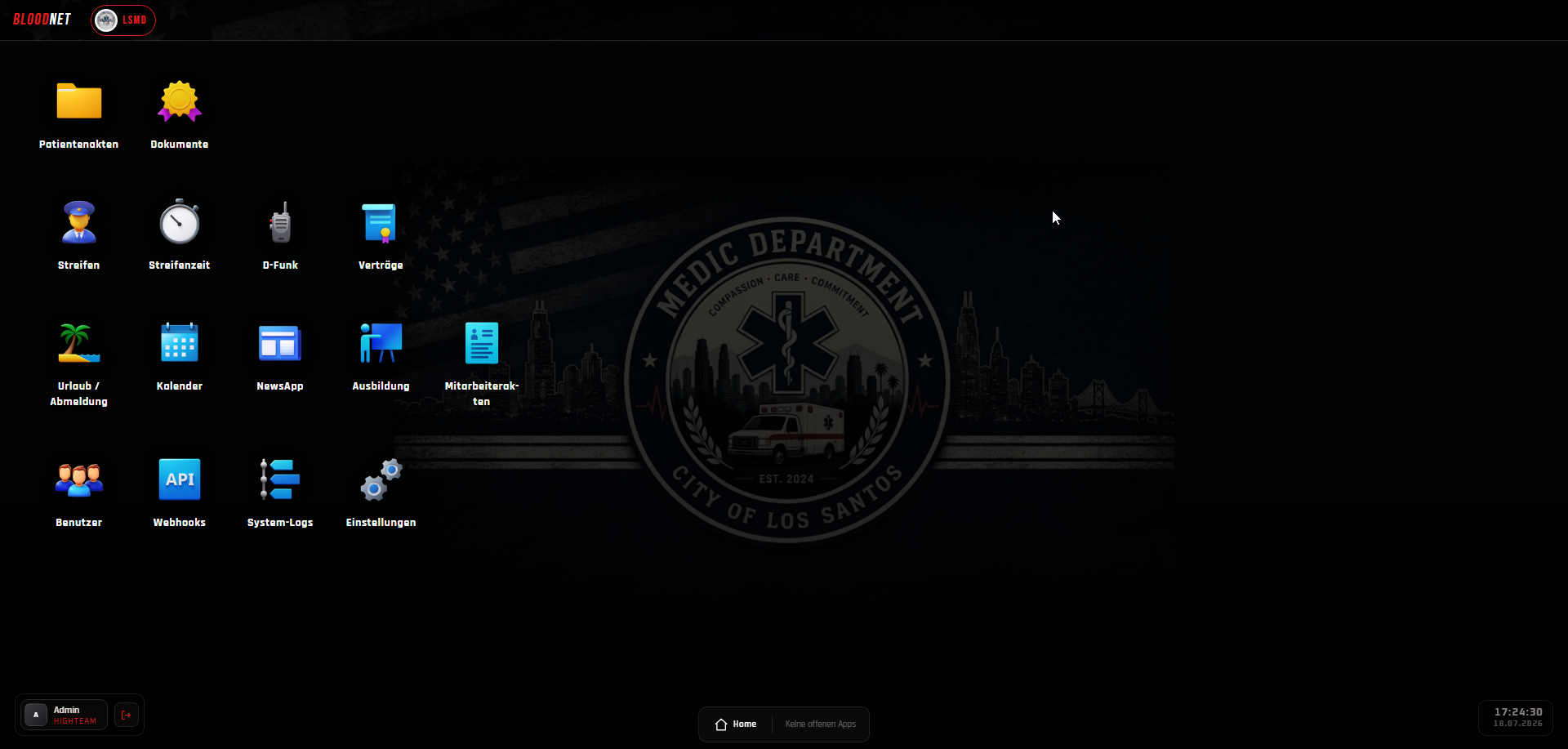 BLOODNET LSMD Medic Department